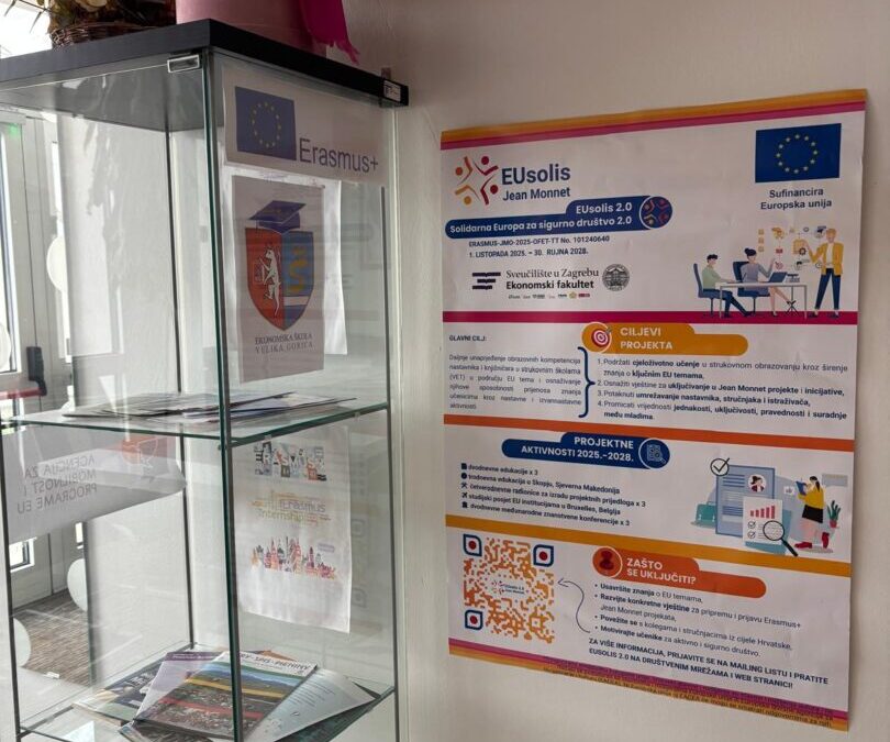 Projekt – EUsolis 2.0 Jean Monnet – Solidarna Europa za sigurno društvo 2.0.