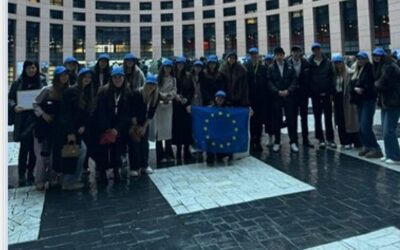 21 učenik Ekonomske škole Velika Gorica u Europskom parlamentu u Strasbourgu