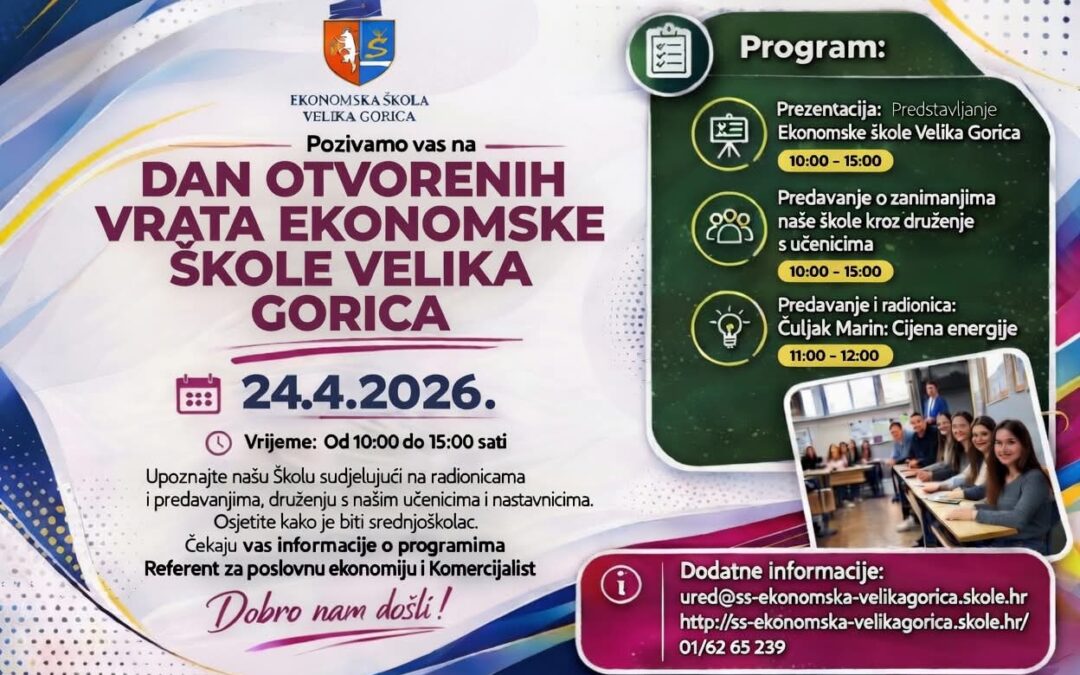 Dan otvorenih vrata 24. 4. 2026.